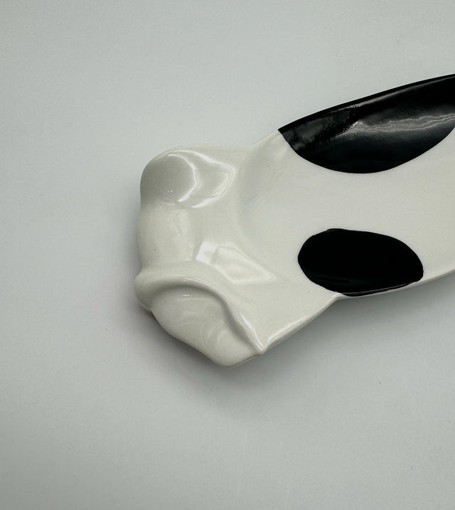 mucca black dettaglio