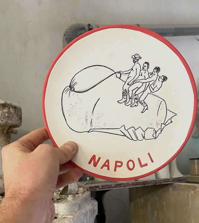Piatto Napoli in mano
